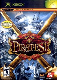 Sid Meier's Pirates PAL Xbox PAL box art